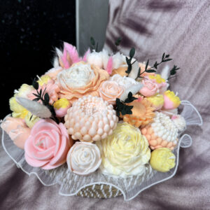 Coș aranjament floral