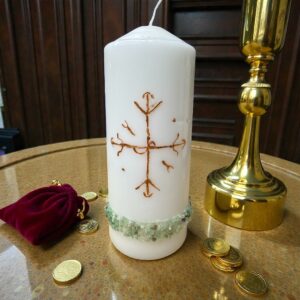 lumânare Ritualizată pentru Abundență & Prosperitate